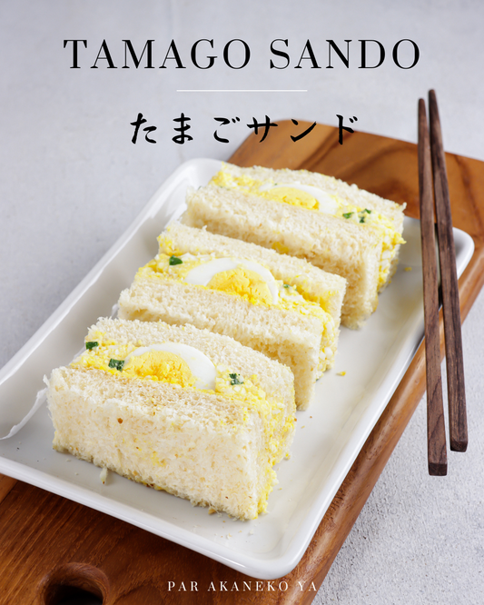Tamago sando たまごサンド - sandwich japonais à base d'oeufs